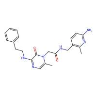 N-[(6-amino-2-methyl-3-pyridinyl)methyl]-2-[6-methyl-2-oxo-3-(2-phenylethylamino)-1-pyrazinyl]acetamide，199294-70-7，阿拉丁