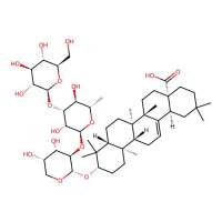 齐墩果酸-3-O-β-D葡萄糖( 1→3)-α-L-鼠李糖(1→2)-α-L-阿拉伯糖苷，103956-33-8，≥98%，阿拉丁