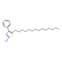 2-氨基-4-苯基-5-十四烷基噻唑,64415-14-1,98%,阿拉丁
