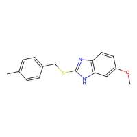 6-methoxy-2-[(4-methylphenyl)methylsulfanyl]-1H-benzimidazole，309735-05-5，阿拉丁