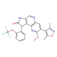 3-(dimethyl-1,2-oxazol-4-yl)-2-methoxy-9-[2-(trifluoromethoxy)phenyl]-7H,8H,9H-pyrrolo[2,3-c]1,5-naphthyridin-8-one，Moligand™，阿拉丁