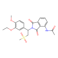 Apremilast (CC-10004),608141-41-9,Moligand™, 10mM in DMSO,阿拉丁