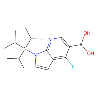 {4-fluoro-1-[tris(propan-2-yl)silyl]-1H-pyrrolo[2,3-b]pyridin-5-yl}boronic acid，2304634-59-9，97%，阿拉丁