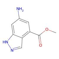 6-氨基-1H-吲唑-4-甲酸甲酯，885518-56-9，≥95%，阿拉丁