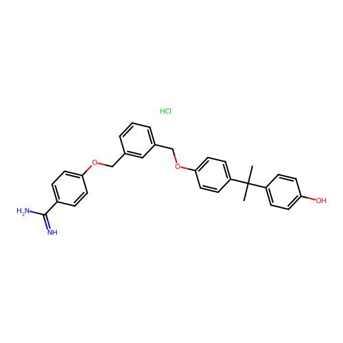 BIIL-260 hydrochloride,192581-24-1,10mM in DMSO,阿拉丁产品图