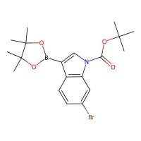 6-溴-1-BOC-吲哚-3-硼酸频哪醇酯,1218790-27-2,≥95%,阿拉丁