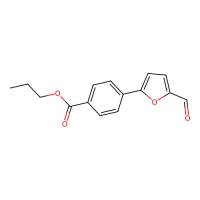 Propyl 4-(5-formyl-2-furyl)benzoate，425632-42-4，阿拉丁