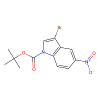 1-Boc-3-溴-5-硝基吲哚，914349-31-8，95%，阿拉丁