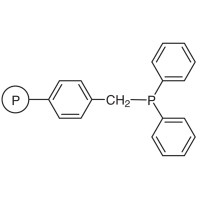 4-二苯基膦基甲基聚苯乙烯树脂 交联2%DVB (200-400目) (0.5-1.0mmol/g)，阿拉丁
