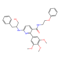 (S)-6-((1-hydroxy-3-phenylpropan-2-yl)amino)-N-(2-phenoxyethyl)-2-(3,4,5-trimethoxyphenyl)nicotinamide,802916-30-9,Moligand™,阿拉丁