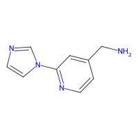 [2-(1H-imidazol-1-yl)pyridin-4-yl]methanamine，953731-28-7，阿拉丁