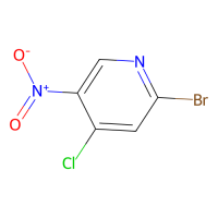 2-bromo-4-chloro-5-nitro-pyridine，1137475-57-0，97%，阿拉丁