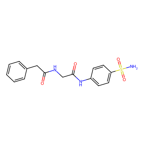 N-(2-Oxo-2-((4-sulfamoylphenyl)amino)ethyl)-2-phenylacetamide,795282-95-0,≥98%,阿拉丁产品图