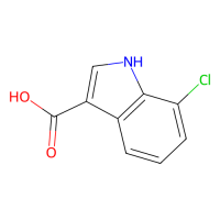 7-氯-1H-吲哚-3-羧酸，86153-24-4，≥97%，阿拉丁