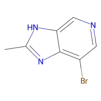7-溴-2-甲基咪唑并[4,5-c]吡啶，929074-39-5，≥98%，阿拉丁