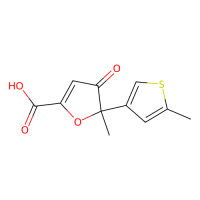 5-methyl-5-(5-methylthiophen-3-yl)-4-oxo-4,5-dihydrofuran-2-carboxylic acid,Moligand™,阿拉丁
