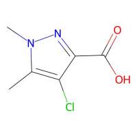 4-chloro-1,5-dimethyl-1H-pyrazole-3-carboxylic acid，514800-80-7，≥97%，阿拉丁