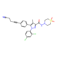 AM 6545,CB1拮抗剂,1245626-05-4,Moligand™, ≥98%(HPLC),阿拉丁