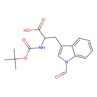 Nα-叔丁氧羰基-N'-醛基-L-色氨酸，47355-10-2，≥97%，阿拉丁
