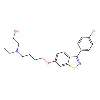2-[4-[[3-(4-bromophenyl)-1,2-benzothiazol-6-yl]oxy]butyl-ethylamino]ethanol，Moligand™，阿拉丁
