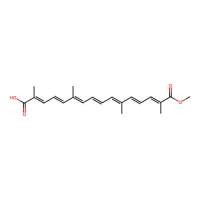 Crocetin monomethyl ester,25368-09-6,10mM in DMSO,阿拉丁