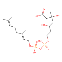 P'-geranyl 3,5,7-trihydroxy-3-methylheptanate 7-diphosphate,Moligand™,阿拉丁