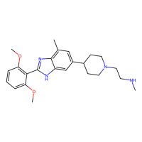 (2-{4-[2-(2,6-dimethoxyphenyl)-4-methyl-1H-1,3-benzodiazol-6-yl]piperidin-1-yl}ethyl)(methyl)amine，Moligand™，阿拉丁