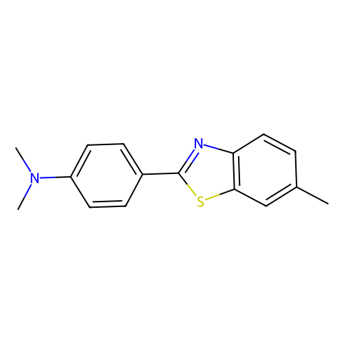 2-（4'-（二甲基氨基）苯基）-6-甲基-苯并噻唑，10205-62-6，阿拉丁产品图