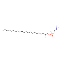 1-O-十八烷基-2-羟基-sn-甘油-3-磷酸胆碱，74430-89-0，≥99%，阿拉丁
