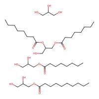 2,3-Dihydroxypropyl decanoate;2,3-dihydroxypropyl octanoate;(3-hydroxy-2-octanoyloxypropyl) octanoate;propane-1,2,3-triol,阿拉丁