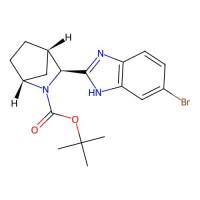 (1R，3S，4S)-3-(6-溴-1H-苯并[d]咪唑-2-基)-2-氮杂双环[2.2.1]庚烷-2-羧酸叔丁酯，1256387-74-2，≥95%，阿拉丁