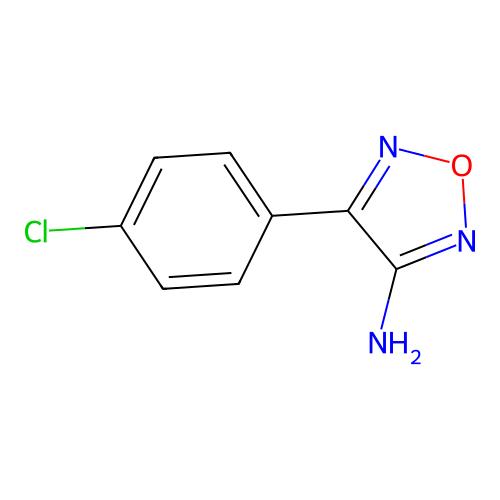 4-(4-氯苯基)-1,2,5-恶二唑-3-胺,21741-98-0,≥97%,阿拉丁产品图