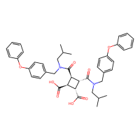 (1S,2S,3S,4S)-3,4-bis[(2-methylpropyl)[(4-phenoxyphenyl)methyl]carbamoyl]cyclobutane-1,2-dicarboxylic acid，Moligand™，阿拉丁