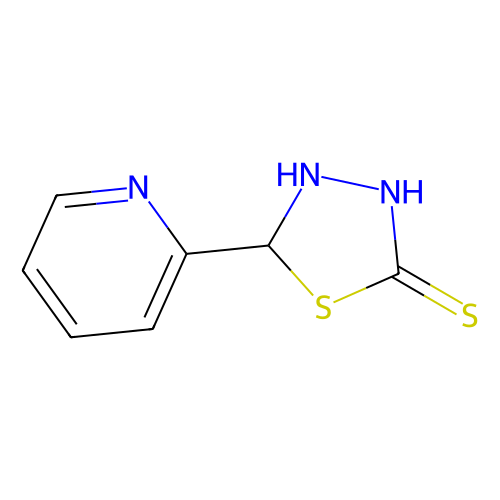 5-吡啶-2-YL-4,5-二氢-1,3,4-三氮唑-2-硫,5757-43-7,≧95%,阿拉丁产品图