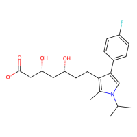 (3R,5R)-7-[4-(4-fluorophenyl)-2-methyl-1-(propan-2-yl)-1H-pyrrol-3-yl]-3,5-dihydroxyheptanoate，Moligand™，阿拉丁