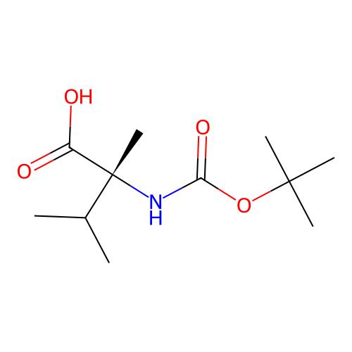 (R)-2-((tert-Butoxycarbonyl)amino)-2,3-dimethylbutanoicacid,1207060-56-7,≥95%,阿拉丁产品图