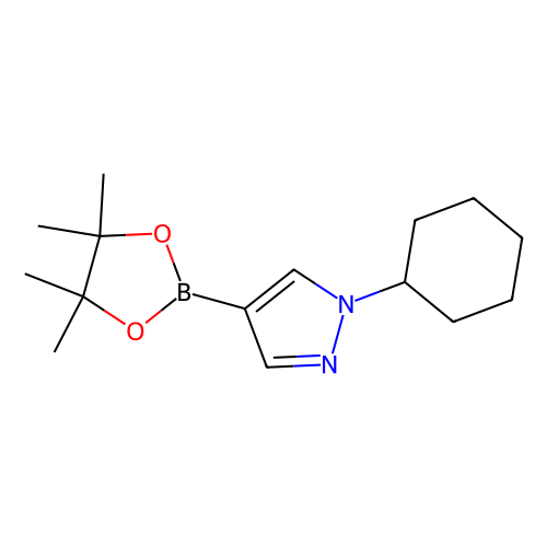 1-环己基-吡唑-4-硼酸频那醇酯,1175275-00-9,95%,阿拉丁产品图