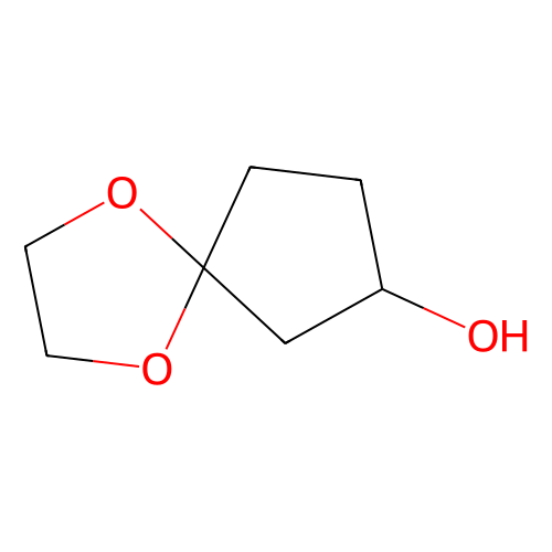 1,4-dioxaspiro[4.4]nonan-7-ol，109459-57-6，97%，阿拉丁产品图
