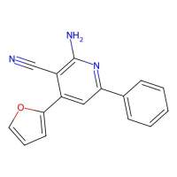2-Amino-4-furan-2-yl-6-phenyl-nicotinonitrile,阿拉丁