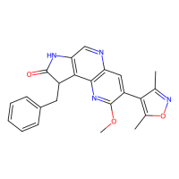 9-benzyl-3-(dimethyl-1,2-oxazol-4-yl)-2-methoxy-7H,8H,9H-pyrrolo[2,3-c]1,5-naphthyridin-8-one，Moligand™，阿拉丁