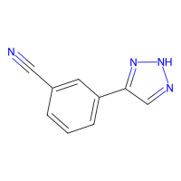 3-(1H-(1,2,3)三氮唑-4-基)-苯腈，550364-01-7，≥95%，阿拉丁