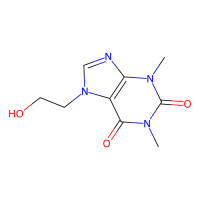 B-羟乙基茶碱,519-37-9,10mM in DMSO,阿拉丁