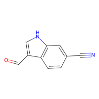 3-甲酰基-1H-吲哚-6-甲腈，83783-33-9，≥97%，阿拉丁