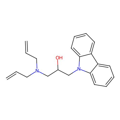 1-[Bis(prop-2-enyl)amino]-3-(9-carbazolyl)-2-propanol，305338-07-2，阿拉丁产品图