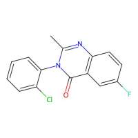 3-(2-氯苯基)-6-氟-2-甲基喹唑啉-4(3H)-酮，49579-12-6，≥95%，阿拉丁