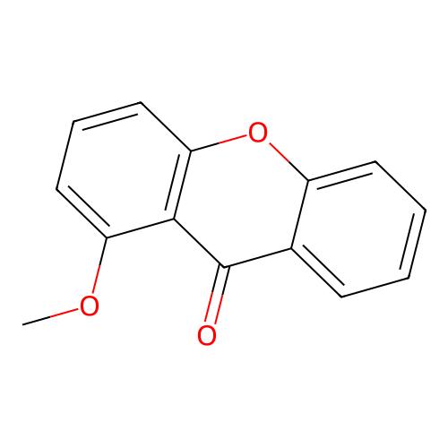 9H-Xanthen-9-one, 1-methoxy-,6563-60-6,阿拉丁产品图
