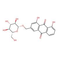 Aloe-emodin-3-(hydroxymethyl)-O-β-D-glucopyranoside,50488-89-6,阿拉丁