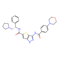 3-[(4-morpholin-4-ylbenzoyl)amino]-N-[(1S)-1-phenyl-2-pyrrolidin-1-ylethyl]-1H-thieno[5,4-d]pyrazole-5-carboxamide，Moligand™，阿拉丁