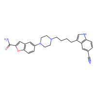 Vilazodone,163521-12-8,Moligand™, 10mM in DMSO,阿拉丁