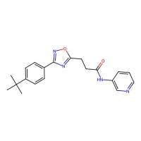 3-[3-(4-tert-butylphenyl)-1,2,4-oxadiazol-5-yl]-N-pyridin-3-ylpropanamide，850244-44-9，阿拉丁